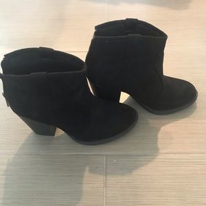Black booties